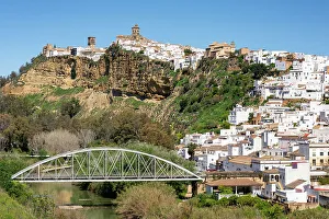 Pueblos Blancos Prints: Arcos de la Frontera view, Pueblos Blancos region, Andalusia, Spain, Europe