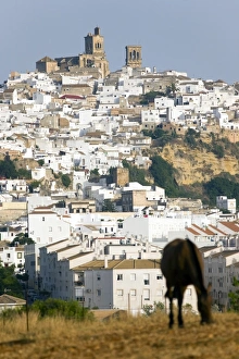 Arcos De La Frontera Prints: Arcos de la Frontera, one of the white villages, Andalucia, Spain, Europe