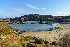 Calmness Prints: Ardtoe beach, Ardnamurchan Peninsula, Lochaber, Highlands, Scotland, United Kingdom