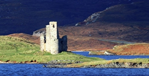 Assynt Prints: Ardvreck Castle, Loch Assynt, Ross and Cromarty, Highlands, Scotland, United Kingdom