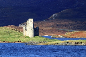 Assynt Prints: Ardvreck Castle, Loch Assynt, Ross and Cromarty, Highlands, Scotland, United Kingdom