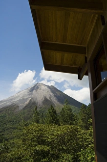 Arenal Prints: Arenal Volcano from Arenal Volcano Observatory Lodge, Costa Rica, Central America