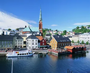 Clock Prints: Arendal, Aust Agder County