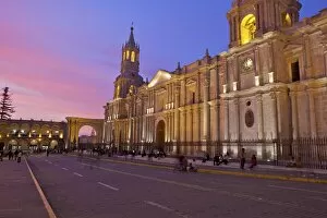 Images Dated 18th October 2010: Arequipa Cathedral, Plaza de Armas, Arequipa, peru, peruvian, south america, south american