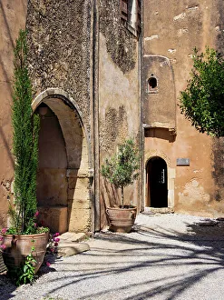 Rethymno Prints: Arkadi Monastery, Rethymno Region, Crete, Greek Islands, Greece, Europe