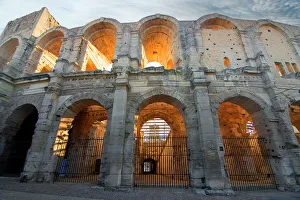 Ancient Rome Prints: Arles Amphitheatre (les Arenes d'Arles)