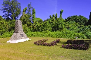 Images Dated 13th September 2005: US Army 81st Infantry Memorial Peleliu, Republic of Palau, Pacific