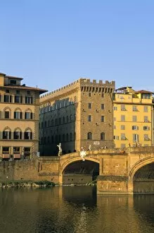 Arno River, Florence, Tuscany, Italy, Europe