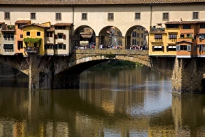 Arno River and Ponte Vecchio