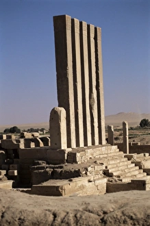 Yemen Prints: Arsh Bilqis temple