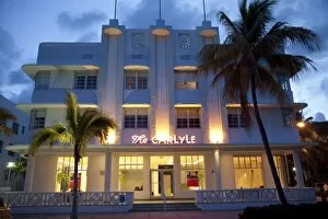 Images Dated 3rd June 2009: Art deco building in Miami Beach, Florida, United States of America, North America