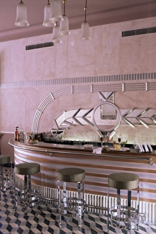 Images Dated 1st August 2008: Art deco period bar area