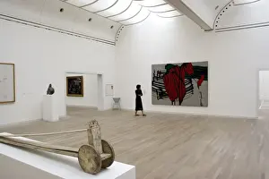Art exhibition at the K20 Kunstsammlung am Grabbeplatz art museum