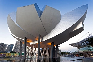 South East Asian Prints: Art Science Museum, Marina Bay, Singapore, Southeast Asia, Asia
