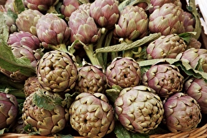 Artichoke Prints: Artichokes in the market