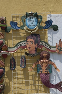Images Dated 19th April 2008: Artisans Market, San Miguel de Allende (San Miguel), Guanajuato State, Mexico
