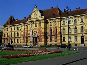 Images Dated 27th July 2008: Arts and Crafts Museum, Zagreb, Croatia, Europe