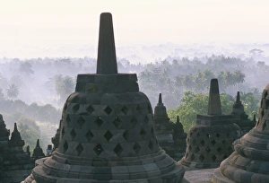 Borobodur Prints: Arupadhatu view