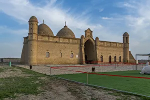 Kazakhstan Prints: Arystanbab Mausoleum, Turkistan, Kazakhstan, Central Asia, Asia