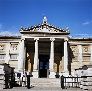 Oxfordshire Prints: Ashmolean Museum, Oxford, Oxfordshire, England, United Kingdom, Europe