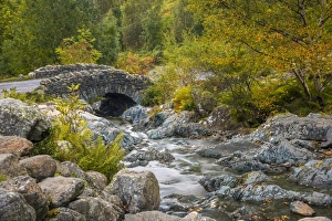 Ashness Bridge, Lake District National Park, Cumbria, England, United Kingdom, Europe
