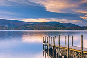 Ashness Jetty, Derwentwater, Keswick, Lake District National Park, Cumbria, England