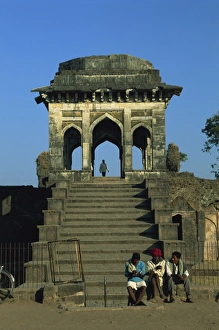 Madhya Pradesh Prints: Ashrafi Mahal, Mandu, Madhya Pradesh state, India, Asia