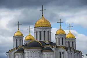 Assumption Cathedral Prints: Assumption Cathedral, UNESCO World Heritage Site, Vladimir, Golden Ring, Russia, Europe