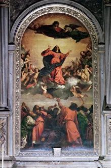 Images Dated 4th August 2008: The Assumption by Titian, S
