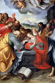 Picardie Prints: Assumption of the Virgin Mary by Francois Francken the Younger dating from 1628