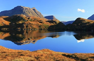 Mirror Prints: Assynt, Sutherland, Highlands, Scotland, United Kingdom