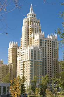 Images Dated 9th September 2009: Astana tower, Astana, Kazakhstan, Central Asia