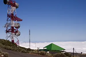 Observatories Prints: Astonomical Observatory of Teide, Parque Nacional de Las Canadas del Teide