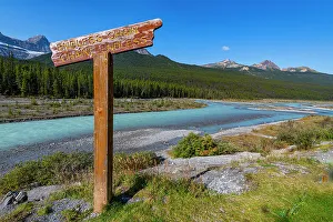 Glacier Parkway Prints: Athabasca River, Glacier Parkway, Alberta, Canada, North America