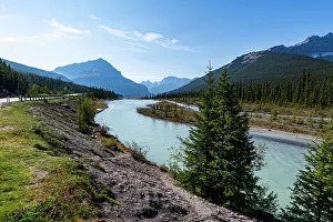 Glacier Parkway Prints: Athabasca River, Glacier Parkway