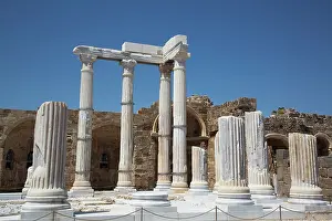 Antalya Prints: Athena Temple (2nd Century BC), Side, Antalya, Turkey