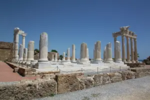 Discover Prints: Athena Temple (2nd Century BC), Side, Antalya, Turkey