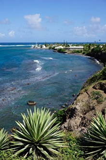 Atlantic Coast Prints: Atlantic coast, St. Kitts, St. Kitts and Nevis, Leeward Islands, West Indies, Caribbean