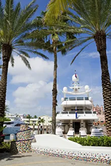 Nassau Prints: Atlantis Marina on Paradise Island