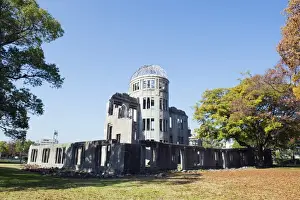 Hiroshima Prints: Atomic Bomb Dome, Hiroshima, UNESCO World Heritage Site, Hiroshima prefecture