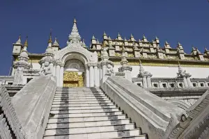 Atumashi Kyaung (Incomparable Monastery) orginally built by King Mindun in 1857