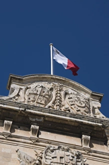 Images Dated 4th June 2008: Auberge de Castile et Leon, the Prime Ministers office, Valletta, Malta, Europe
