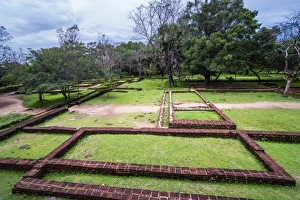 Royalty Prints: Audience Hall ruins at Parakramabahus Royal Palace