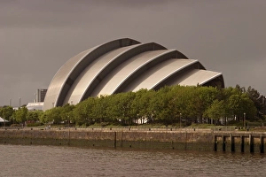 Curve Prints: Auditorium (Armadillo), Glasgow, Scotland, United Kingdom, Europe