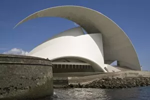 Images Dated 23rd March 2009: Auditorium, Santa Cruz, Tenerife, Canary Islands, Spain, Atlantic, Europe