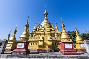 Aung Zay Yan Aung Pagoda, Myitkyina, Kachin state, Myanmar (Burma), Asia