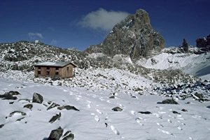 Mount Kenya Prints: Austrian hut on south east face