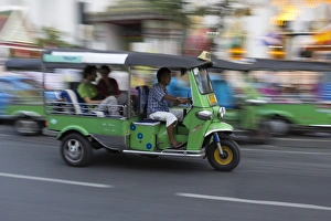 Tuk Tuk Prints: Auto rickshaw, Bangkok, Thailand, Southeast Asia, Asia