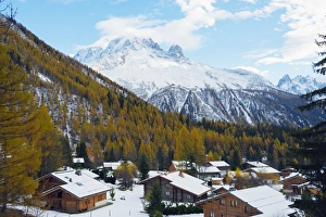 Chalet Prints: Autumn colours at Montroc le Planet