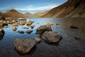 Fall Prints: An autumn evening at Wastwater in the Lake District National Park, Cumbria